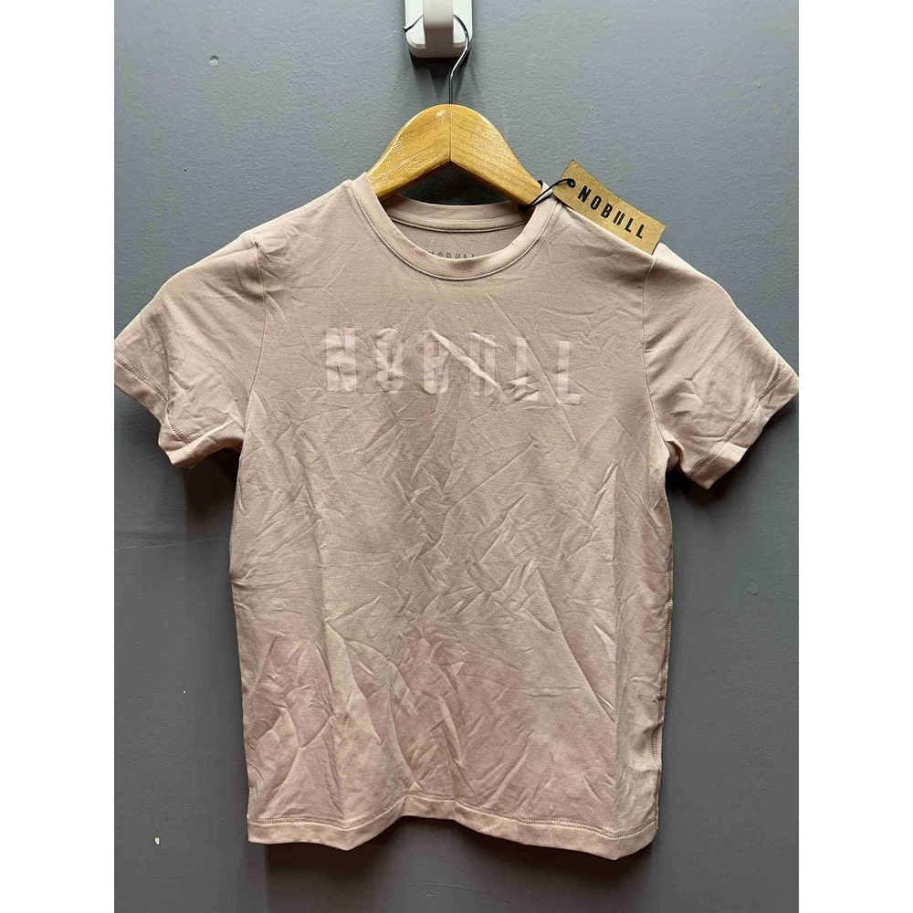 NOBULL Women's Rose Athletic T-Shirt Short Sleeve Training Tee Size Small NWT